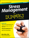 Cover image for Stress Management For Dummies